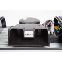 Rampa de avertizare optico-acustica cu 3 module 2 optice si unul acustic